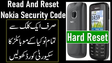 How To Reset Nokia C1 Security Code | Read Nokia C1 RM-607 Security Code | Nokia C1 Phone Lock Code