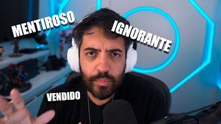 Tive que responder essas acusações.