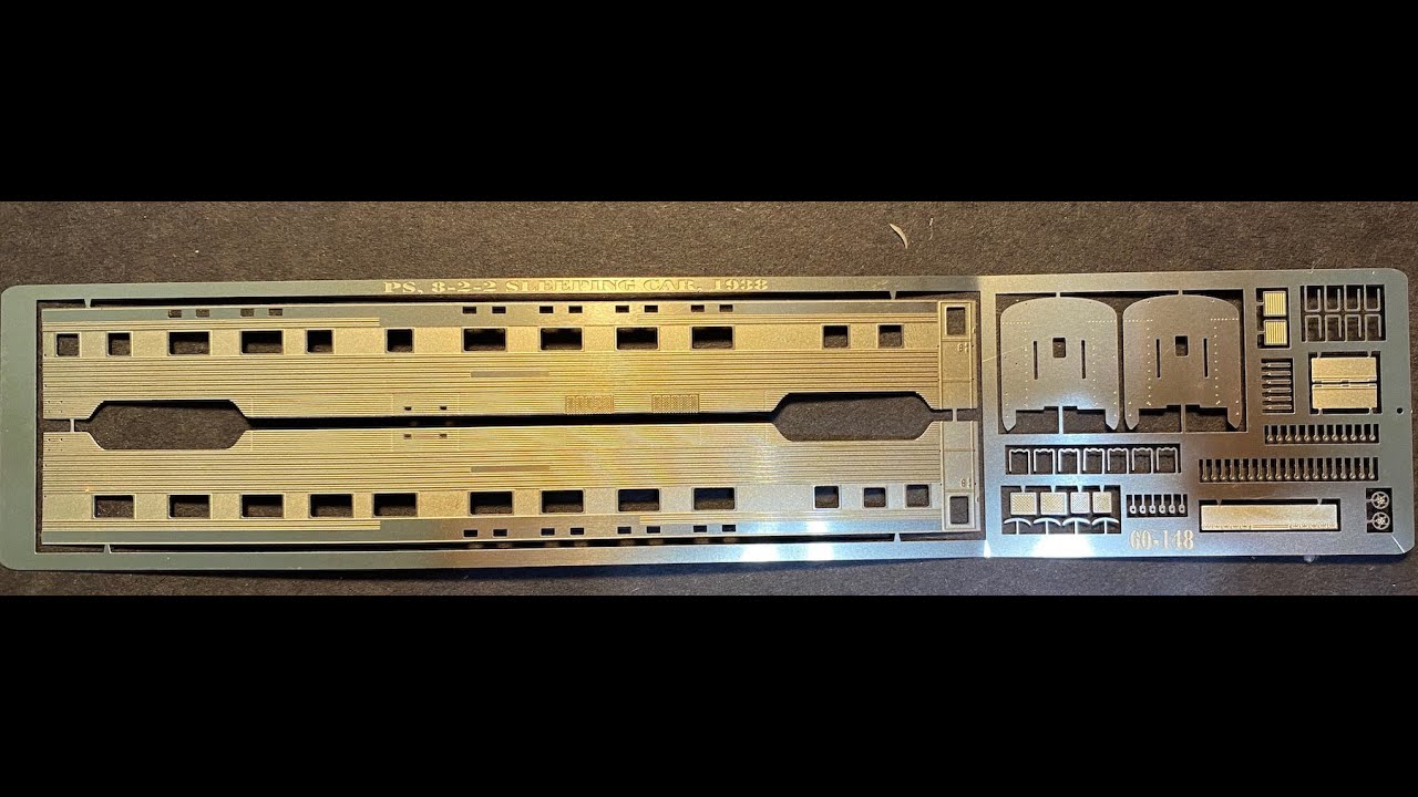 Installing N Scale Brass Car Sides YouTube