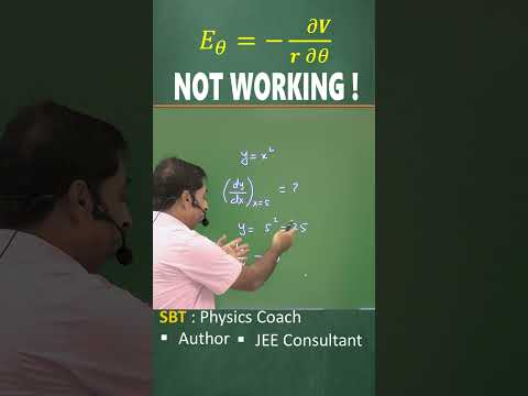 JEE Advanced: Electrostatics Doubt on Field Potential Relation | SBT Physics