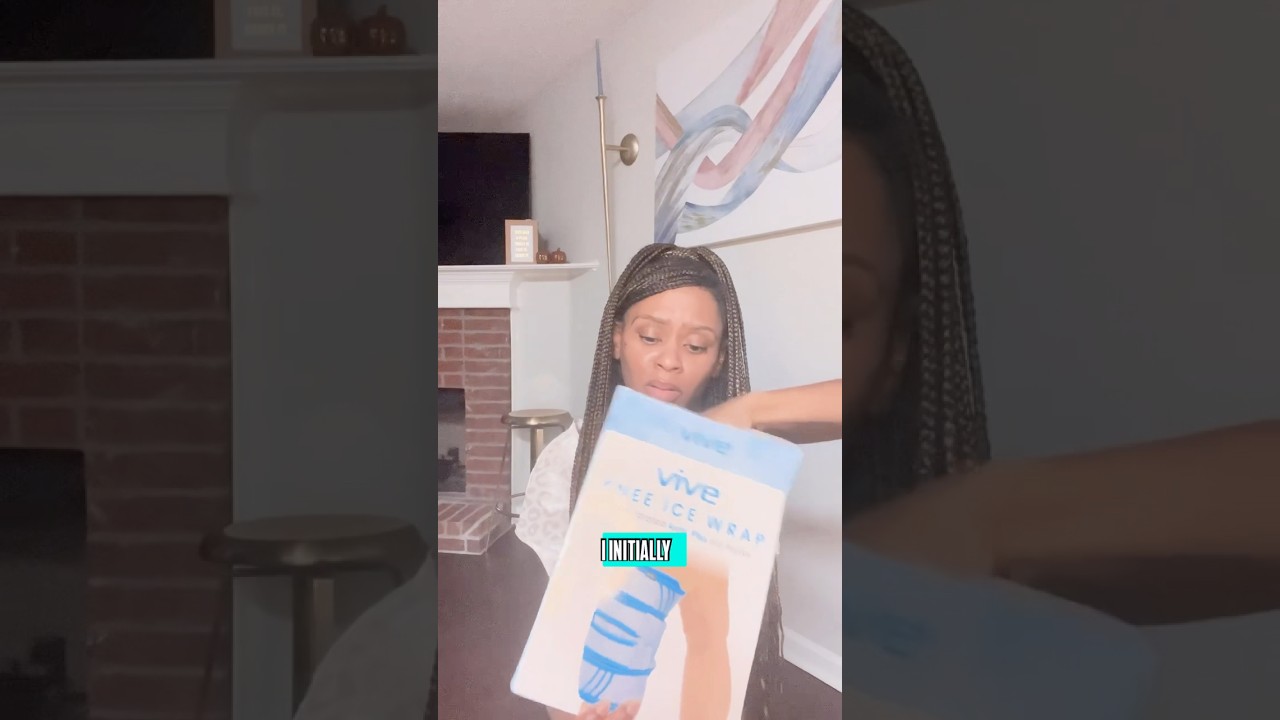 Мгновенное облегчение боли в колене с помощью ледового бандажа Vive Health Ice Brace!