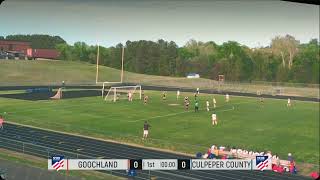 Olimpico in High School game against Culpeper 4 24 26