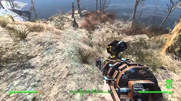 FALLOUT 4 ALPHA DEATHCLAW FIRST ENCOUNTER