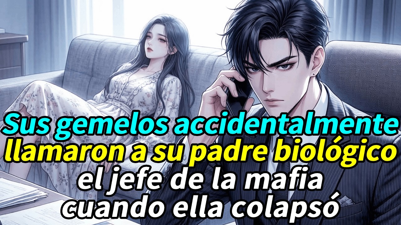 Sus gemelos accidentalmente llamaron a su padre biológico, el jefe de la mafia, cuando ella colapsó.