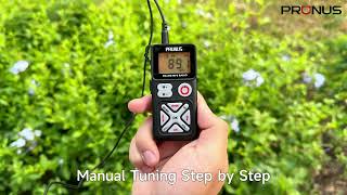 【2026 New Arrival】PRUNUS J-988 Pocket AM/FM Radio, Digital Tuning LCD, Back Clip, Rechargeable