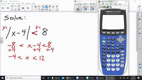 P7 Solving Inequalities Graphically Part 1