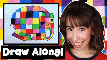 How to Draw an Elephant | Draw Along for Kids