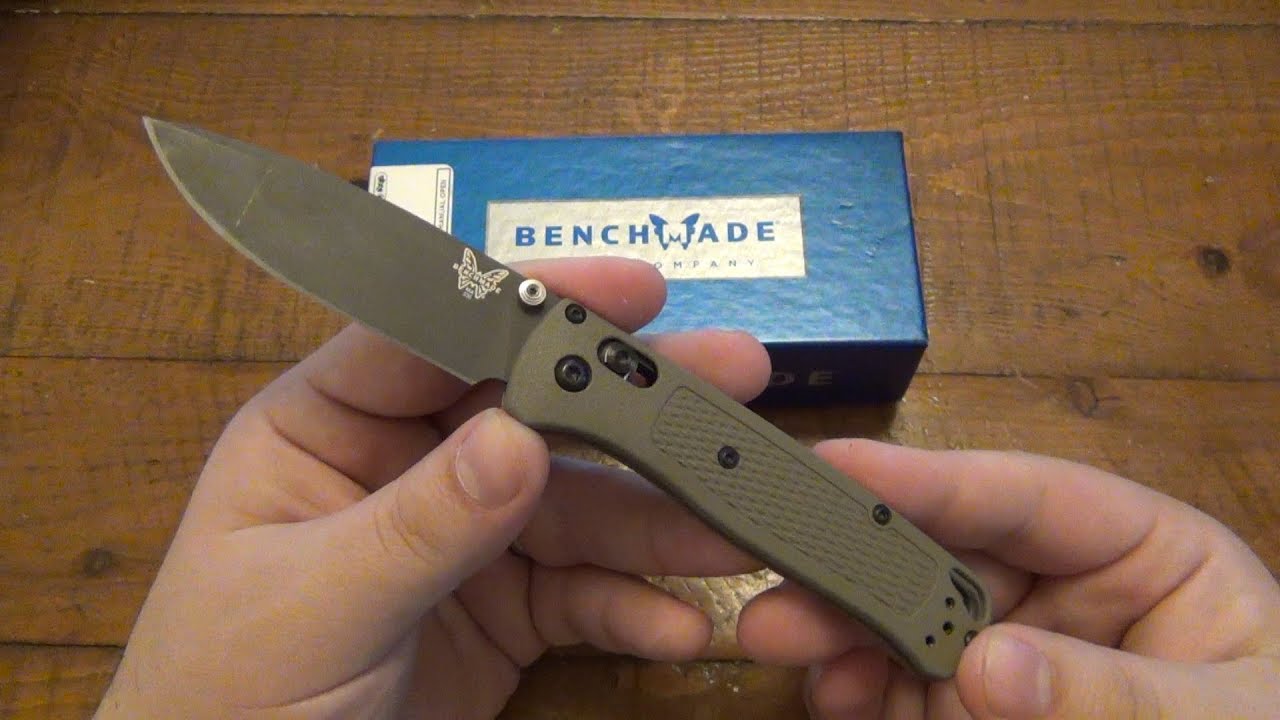 Benchmade "Bugout" (Great Ultralight EDC Knife...But Is It Strong
