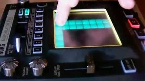 Hip Hop Beat Korg Kaossilator Pro Live