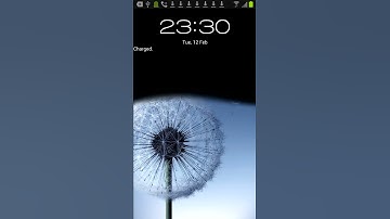 Blackberry 10 (BB10) lockscreen on Samsung Galaxy S3 I9300