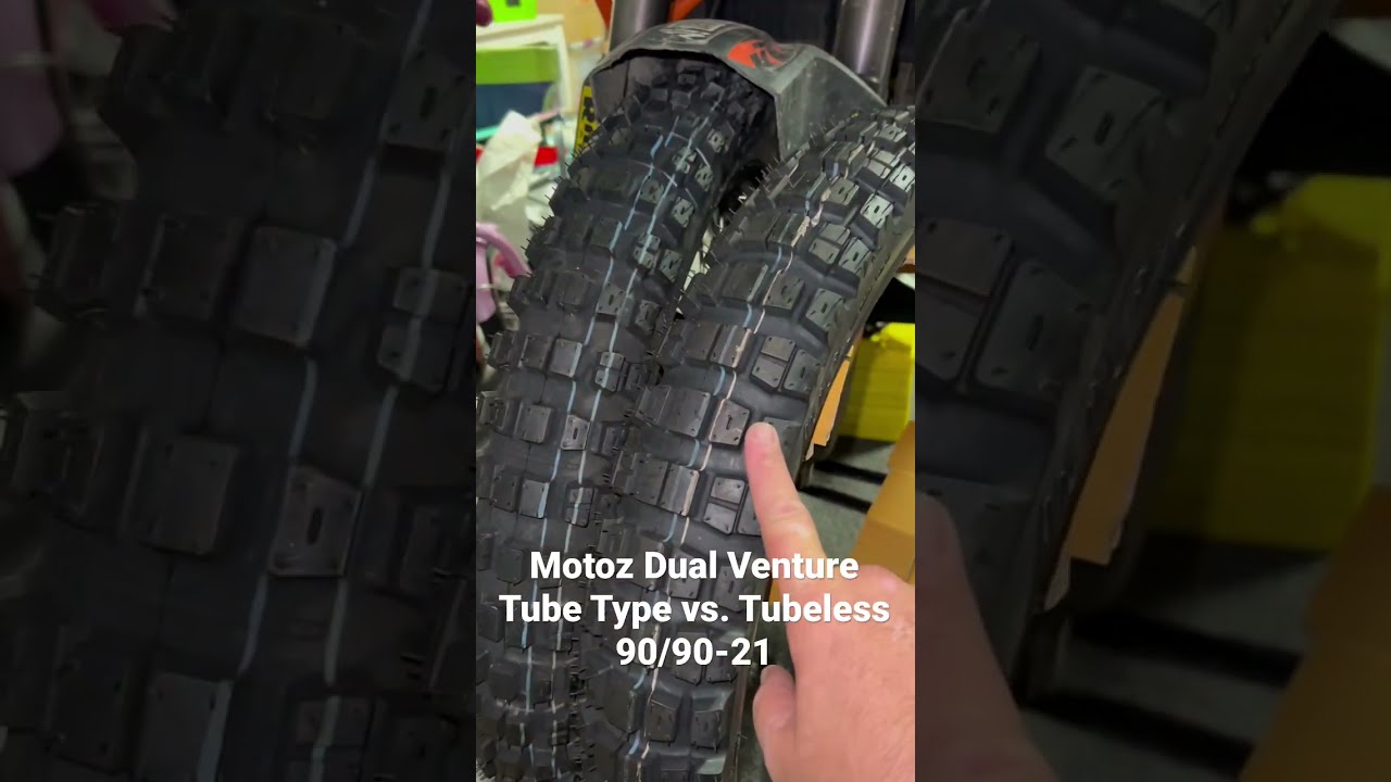Motoz Dual Venture 90/9021 What’s the Difference? Tube Type vs