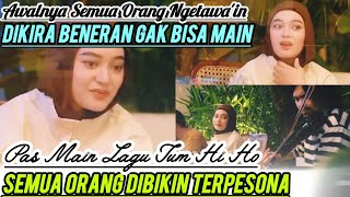 Download Lagu Awalnya semua ngetawa'in dikira beneran gak bisa main_pas main lagu Tum Hi Ho semua orang terpesona MP3
