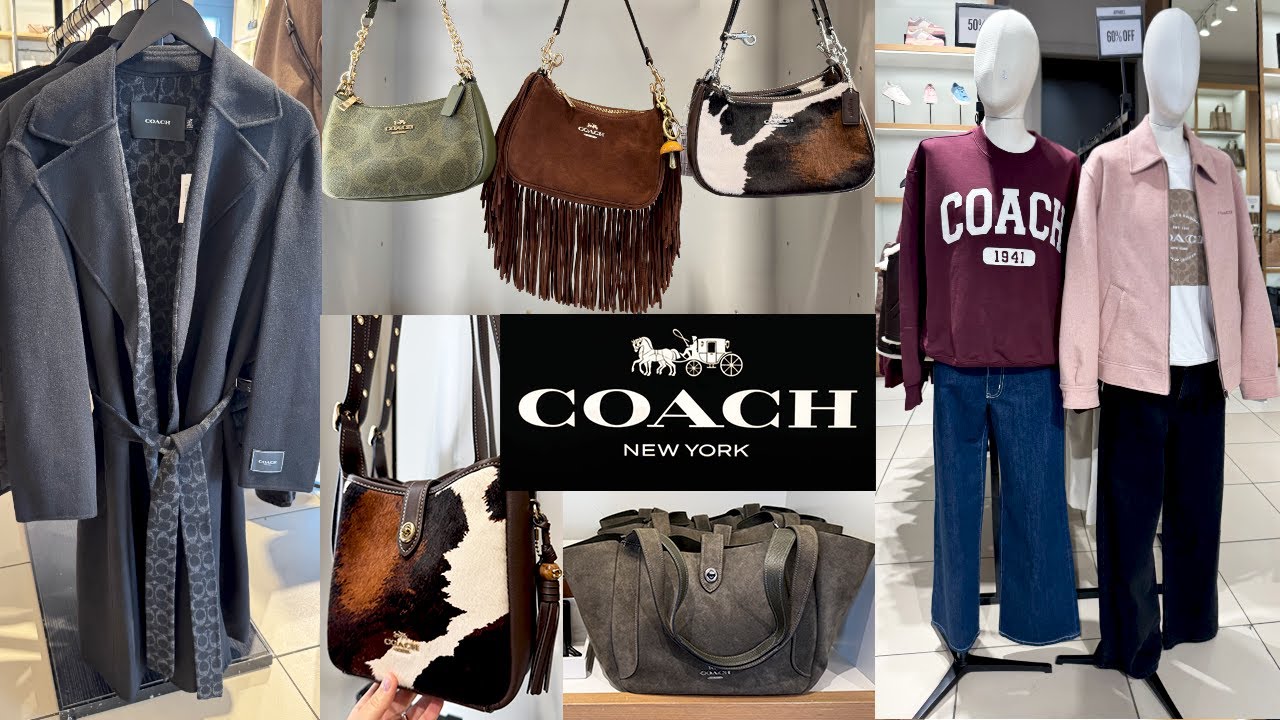🧡 COACH NEW OUTLET COLLECTION ❤️ FALL 2025 BAGS, WALLETS, SHOES & CLOTHING 🌟 BEST DEALS