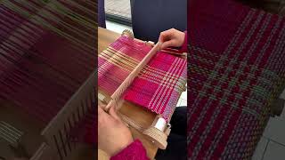 Weaving a Napkin Using a Handy Mini Loom Tool #crafts #diy