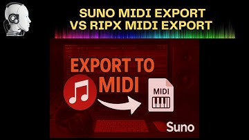 Suno Midi Export vs Ripx Midi Export