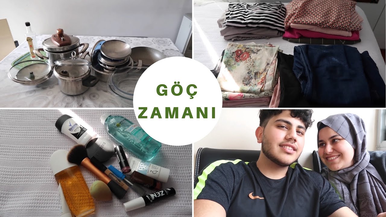GÖÇ ZAMANIMIZ GELDİ | BAVUL HAZIRLIĞI | ERKEK KARDEŞİM NERDE YAŞIYOR | VLOG 114