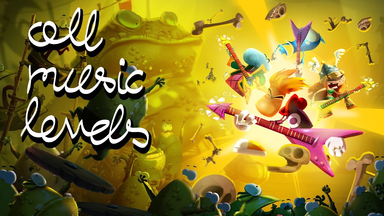 Rayman Legends - all music levels (8-bit included) / wszystkie poziomy ...