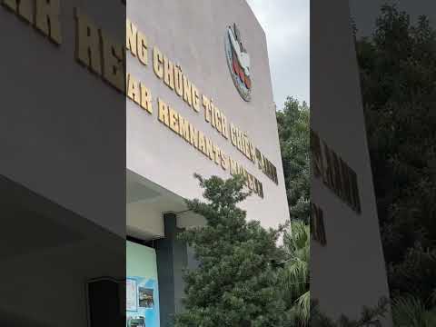 Video: Obisk muzeja vojnih ostankov v mestu Ho Chi Minh