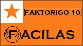 FAKTORIGO 10 (ESPERANTO)