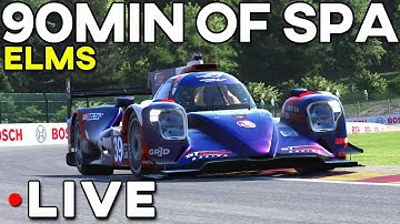 This Will Be Hardcore Split 1 Big Grid LMP2 x GT3 Race - ELMS 90mins SPA