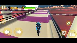 Superhero Bike Game Stunt Race- Extreme Motocross Dirt Bike Stunt Racing - Android GamePlay #games screenshot 2