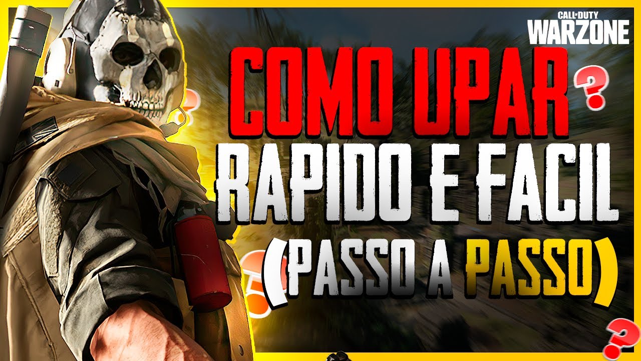 COMO UPAR AS ARMAS RÁPIDO NO WARZONE SEM MULTIPLAYER!!!