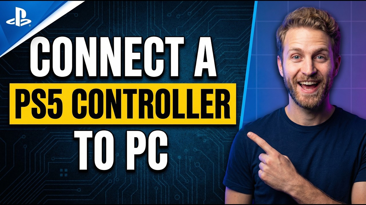 How To Connect A PS5 Controller To PC With Steam (Easy Guide) - YouTube