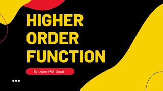Brief details about forEach higher order function in Javascript || Higher Order Function