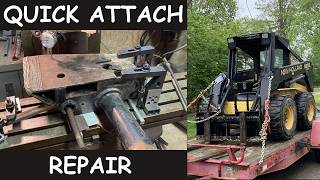 How I Fixed My Worn-Out Skid Loader Quick Attach