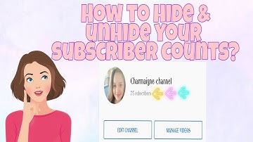 HOW TO HIDE YOUR SUBSCRIBER COUNTS? | TUTORIAL 2021