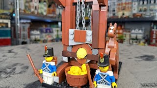 LEGO MOC GUILLOTINE Review/Vlog #lego #frenchrevolution