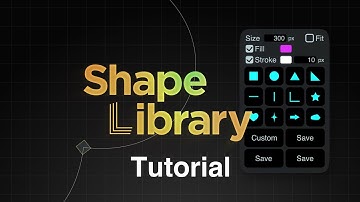 Shape Library Tutorial