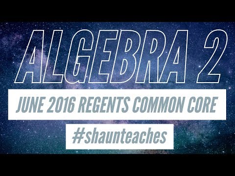 Algebra 2 Regents