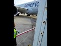 The catering truck has arrived to supply food and drinks to the aircraft