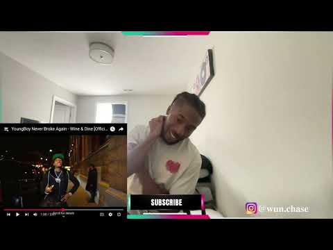 The World Renowned YoungBoy Never Broke Again🐍 - Wine & Dine (Official Music Video) [REACTION🔥🔥🔥]