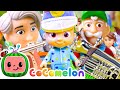 Musical Instrument Song with Conductor JJ | CoComelon Toy Play Learning | Nursery Rhymes for Babies