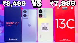 Battle Of The Budget Phones: Moto G24 Power Vs Redmi 13C 🔥