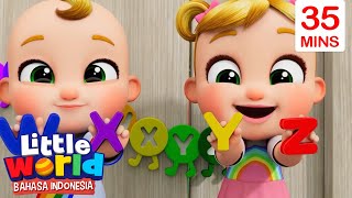 Belajar Alfabet Bersama Nico dan Nina | Little World Bahasa Indonesia | Kartun Anak