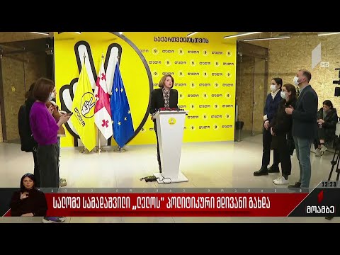 სალომე სამადაშვილი „ლელოს“ პოლიტიკური მდივანი გახდა