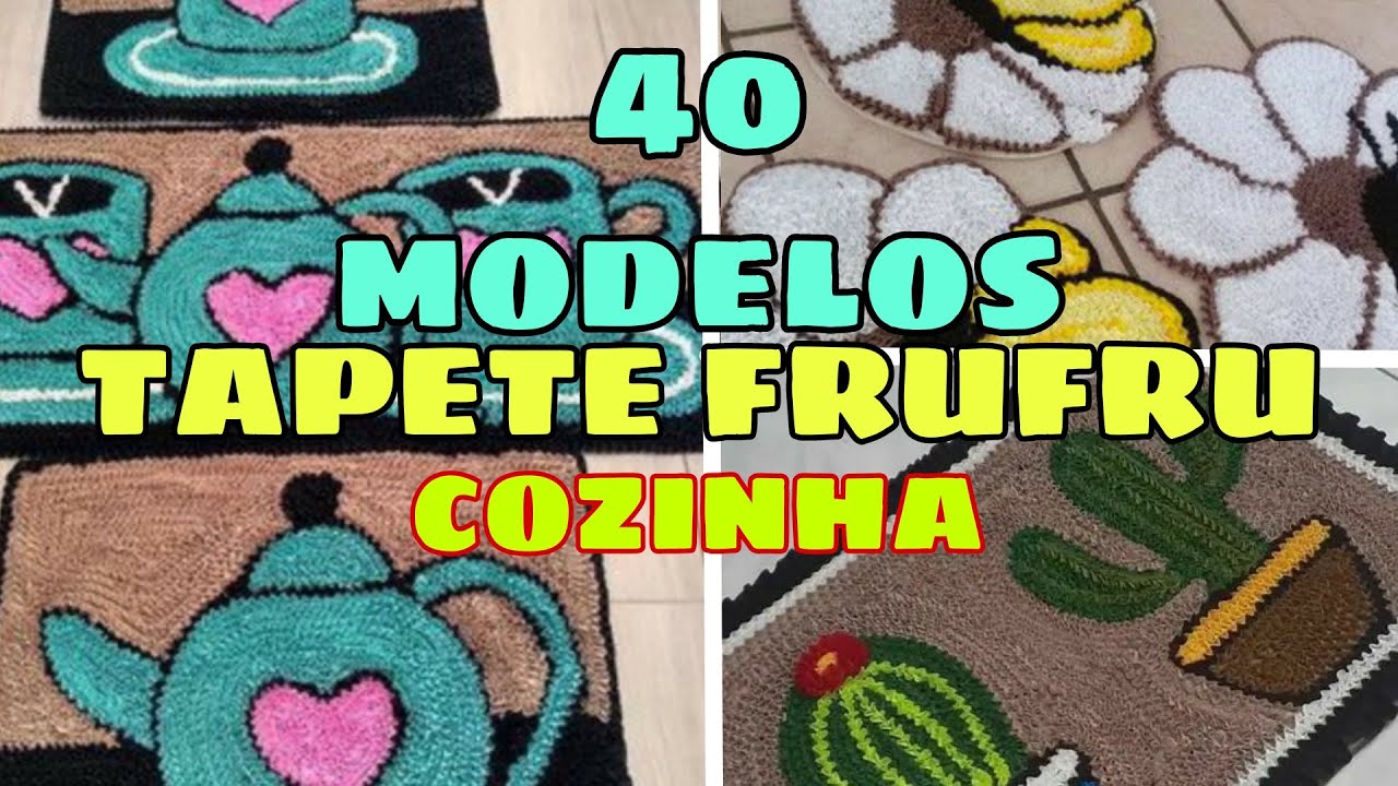 TAPETE FRUFRU DE COZINHA!