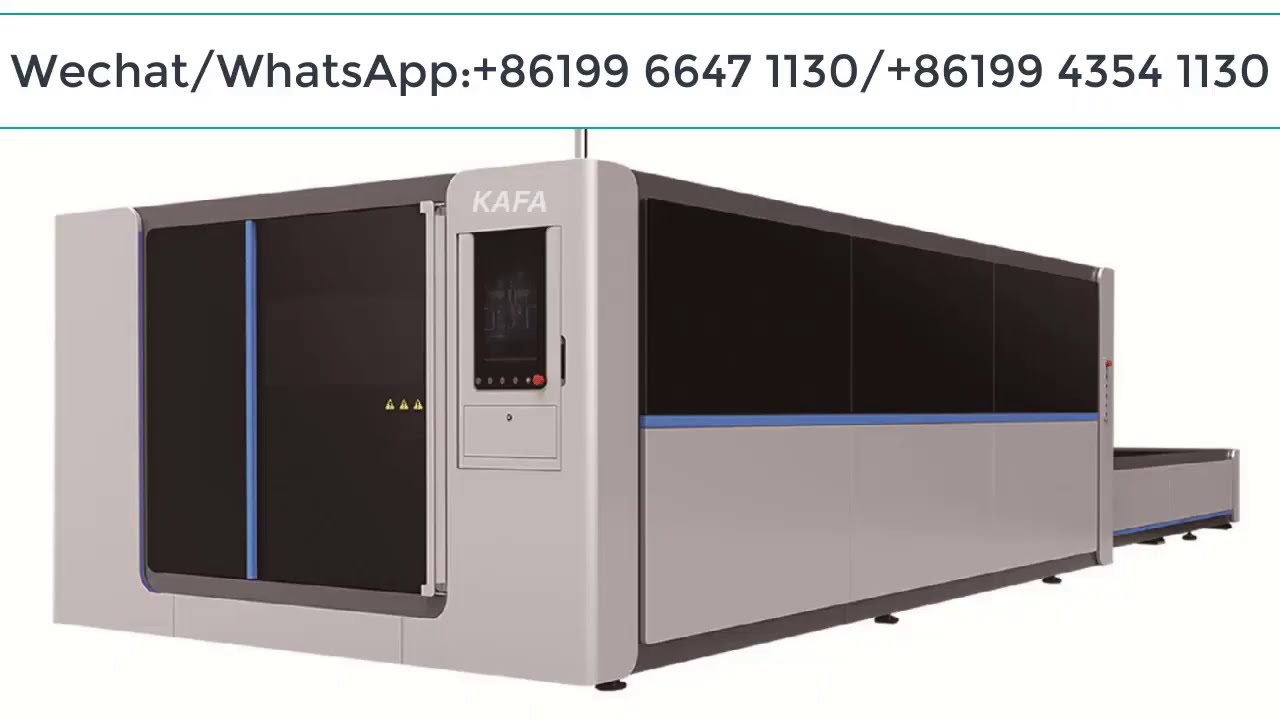 Big size Fiber Laser cutting machine bed Changing YouTube