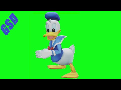 Donald Duck Green Screens