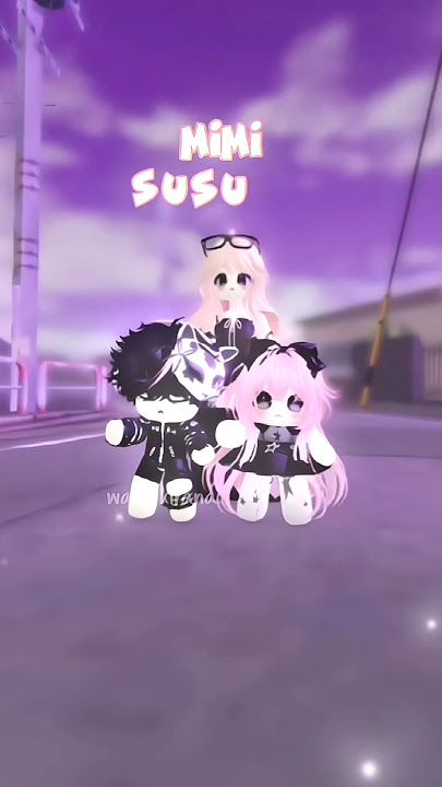 mimi cucu 🍼😻🙌 with sister and brother || ib: tt || #roblox #trend #fypシ゚viral