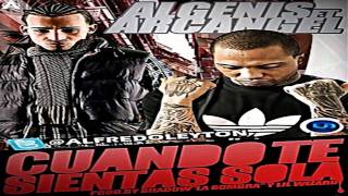 Algenis @ Cuando Te Sientas Sola ft. Arcangel (Prod. By SHANDOW Y LIL WIZARD) NEW LYRICS 2011