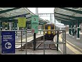 The Class 156 'Super Sprinter' NORTHERN No.156465 was approaches onto Platform Two at Carlisle.