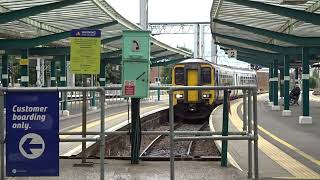 The Class 156 'Super Sprinter' NORTHERN No.156465 was approaches onto Platform Two at Carlisle.