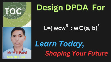 Design DPDA for language L=wcw^r