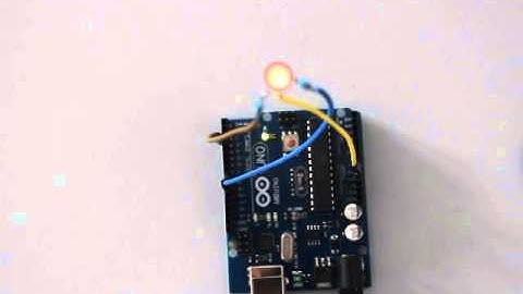 The routine of Arduino-Breathing light