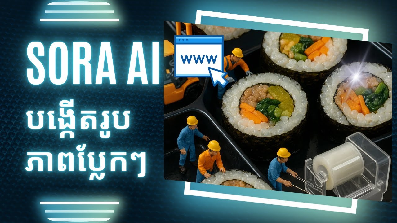 បង្កើតរូបភាពប្លែកៗដោយប្រើប្រាស់ Sora AI | How to use Sora AI - YouTube