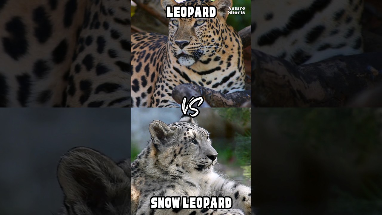 Leopard VS Snow Leopard - Who would win? कौन जीतेगा? 